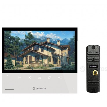 Комплект видеодомофона TANTOS Selina HD M(2022) + Вызывная панель TANTOS Corban HD