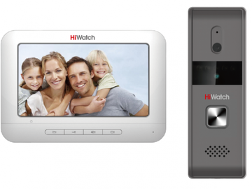 Комплект видеодомофонона HiWatch DS-D100KF